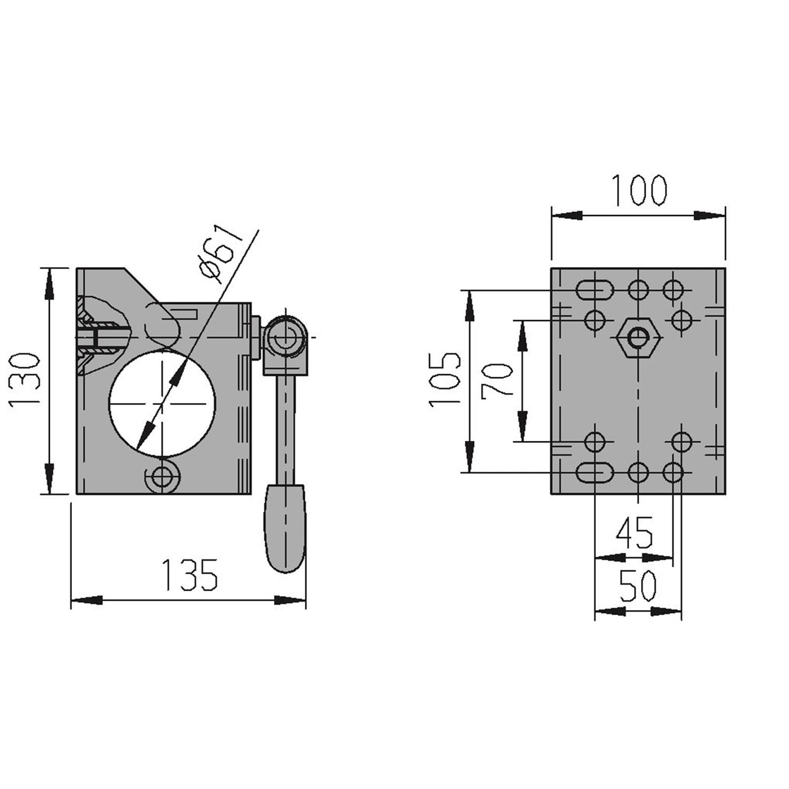 ABRAZADERA RUEDA JOCHEY ø 60 ALKO miniatura 3