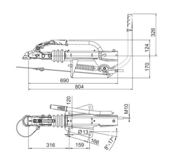 ENGANCHE INERCIA 161 S V 1000-1600K miniatura 2